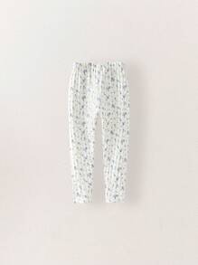 THE HAPPY LOOK 3 件套年轻女孩简约时尚休闲紧身裤，日常穿着 - 彩色 - 查看 6