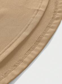 Manfinity RelaxMax Camiseta de tirantes holgada informal con cordón y capucha de unicolor para hombre