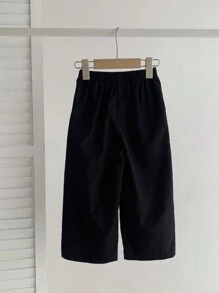 Young Boys' Casual Colorblock Trim Star Pattern Sweatpants