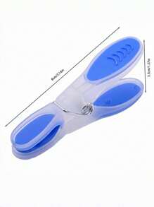 12/24PCS Heavy Duty Plastic Clothespins & Sock Holders | 8x3.5cm Two-Color Crescent Clips | Strong Laundry Clips, Clothes Pins, Sock Clips | Household Essentials & Organization Supplies