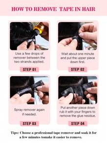 Kinky Straight KKS Curl Black Color Tape In Hair Extensions 100% Remy Human Hair 12-24inches Straight Seamless Skin Weft Tape Hair Extensions 50g/Pack Tape In Hair Tape Ins Hair Extensions - SNatural - View 8