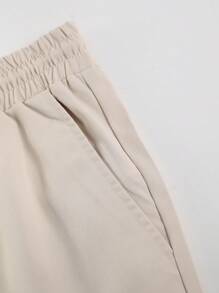 Manfinity RSRT Set de 2 piezas con top de manga corta y shorts con estampado floral asimétrico para hombre - Multicolor - Ver 4