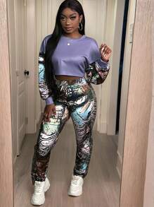 Slaydiva Women's Casual Outfit, Suitable For Valentine's Day, New Year, Date, Party, Daily Wear, Streetwear, Sports, Winter - Multicolor - View 7