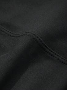 Dazy Kids Girls' Solid Color Casual Short Leggings, Versatile All-Match Tights