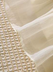 SHEIN Elladie kids 女婴可爱蝴蝶结吊带连衣裙，夏季 - 彩色 - 查看 7