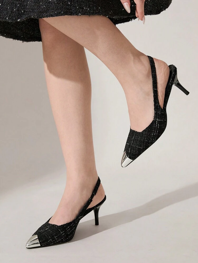 CUCCOO CHICEST Pointed Toe Stiletto Women High Heels Valentine's Day