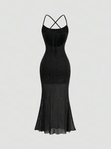 Sweetra Dames Slim Fit Strapless Jurk, Geschikt Voor Strand En Date, Lente/Zomer