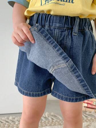 Dazy Kids Young Girl Denim Shorts, Fall Clothes