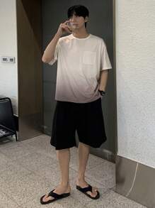 DAZY Gradient Design Men's T-Shirt, Summer