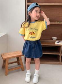 Dazy Kids 少女短袖印花T恤