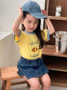 Dazy Kids 少女短袖印花T恤