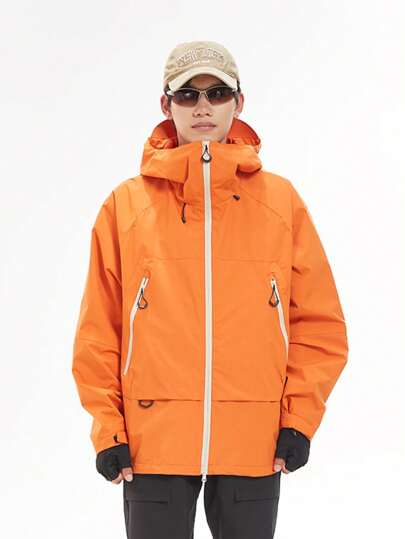 Manfinity Sport Corelite Men's Front Zipper Long Sleeve Pocket Casual Hooded Jacket