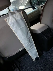 1 Pezzo Ombrello da auto impermeabile da 86cm, ripiegabile, con doppio uso, borsa appendibile per sedile posteriore, borsa portaombrello - Blu