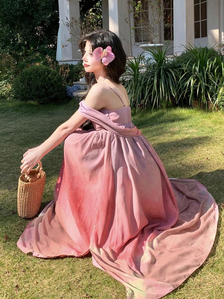 Full Floral Print Sleeveless Dress With Ruffles For Women Prom Dress Sundress Cruise Outfit For Women Boho