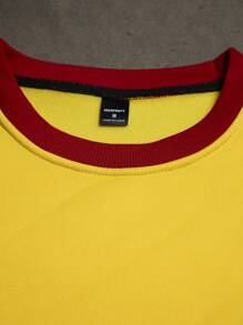 Manfinity Roghcode Men's Geometric Print Long Sleeve Sweatshirt And Sweatpants Set - Multicolor - View 3