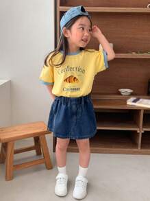 Dazy Kids 年轻女孩牛仔短裤，秋装