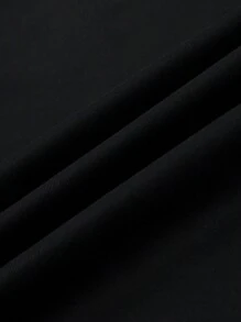 Manfinity Roghcode Áo thun nam cổ tròn tay ngắn in họa tiết thường ngày - Nhiều màu - Xem 5