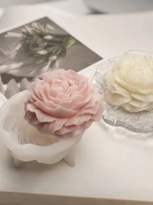 1 Stück Silikonform, kreative Blumenform Silikonform für DIY Weihnachten als Geschenkidee