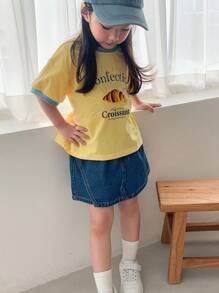 Dazy Kids 少女短袖印花T恤