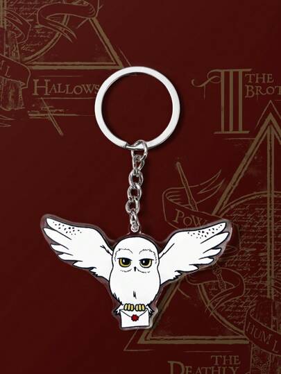 HARRY POTTER X SHEIN Owl Hedwig Acrylic Keychain Bag Decoration, Gifts