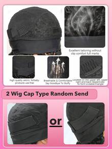 Water Wave Headband Wig Human Hair Wigs With Head Band  Affordable Hair Replacement Headbands Wig Ready Wear To Go Daily Use Natural Black Color - Natural Black - View 3