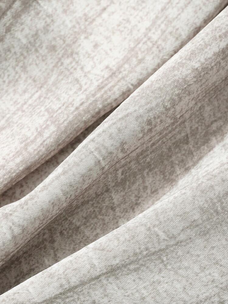 Women's Striped Elastic Waist Contrast Color Drawstring Wide Leg Floor Length Pants