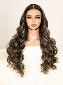 Tóc giả 7x5 không cần keo, ren trong suốt, highlight màu 1B/22, sóng nhẹ, dài 22-28 inch, 180% tóc thật đã được tỉa sẵn, thân thiện với người mới bắt đầu, dành cho phụ nữ. - SNatural/22 - Xem 11