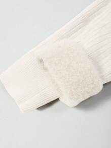 Franclia New Style Slim Fit Minimalist Mock Neck Knitted Sweater For Ladies, Autumn/Winter Fall - Beige - View 3