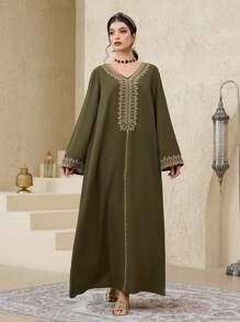 Al Najma 女式土耳其长裙和阿拉伯传统长袍、长袍和 Jalabiya