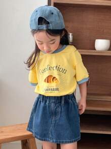 Dazy Kids 少女短袖印花T恤