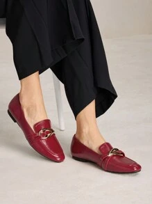 MOTF PREMIUM ZAPATOS PLANOS CASUALES Y CÓMODOS PARA MUJERES, PARA EL DÍA DE SAN VALENTÍN - Rojo - Ver 3