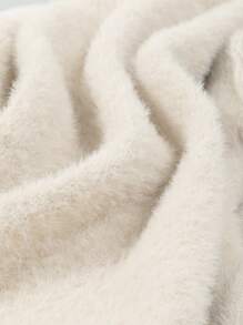 Franclia New Style Slim Fit Minimalist Mock Neck Knitted Sweater For Ladies, Autumn/Winter Fall - Beige - View 6