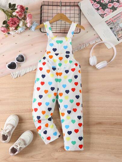 SHEIN 新款春秋季少女装 4-7 岁女童日常时尚多巴胺运动衫套装、儿童节日表演服、套头衫和工装裤、秋冬合唱啦啦队服