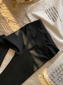 Dazy Kids Tween Girl' Leggings For Autumn Tights - Black - View 5