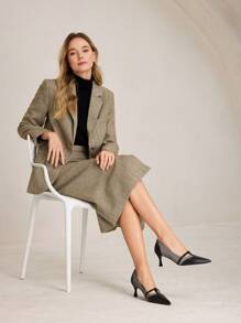 MOTF PREMIUM BLACK POINTED TOE HIGH HEELS