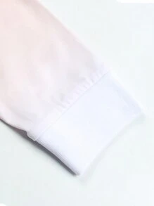 Manfinity Homme Men's Gradient Front Button Long Sleeve Simple Casual Tops