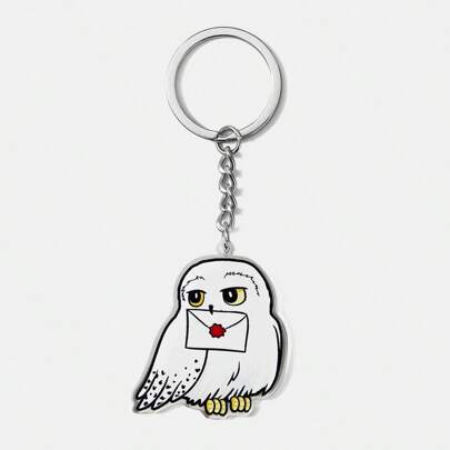 올빼미 헤드윅 아크릴 키체인 가방 장식, 선물