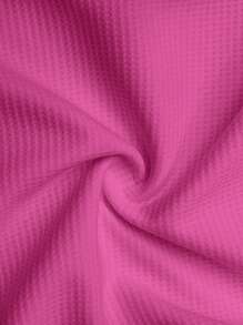 Slaydiva 2pcs Women Plus Size Basic Solid White Fitted Asymmetric Neck Top And Straight Leg Pants, Cross Rib Knit Fabric, Casual & Home Wear, Spring/Autumn