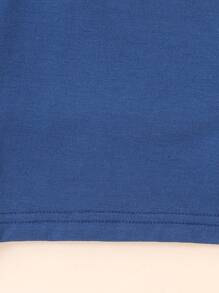 SHEIN 5pcs Baby Boy Casual Comfortable White T-Shirts, Spring/Summer