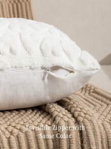 2 件心形绗缝枕套，适合客厅、卧室、户外使用，适合情人节的所有季节