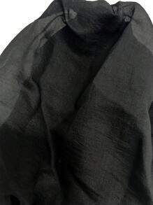 Pariaura Váy tốt nghiệp nụ trắng mùa hè dành cho nữ - màu đen - Xem 7