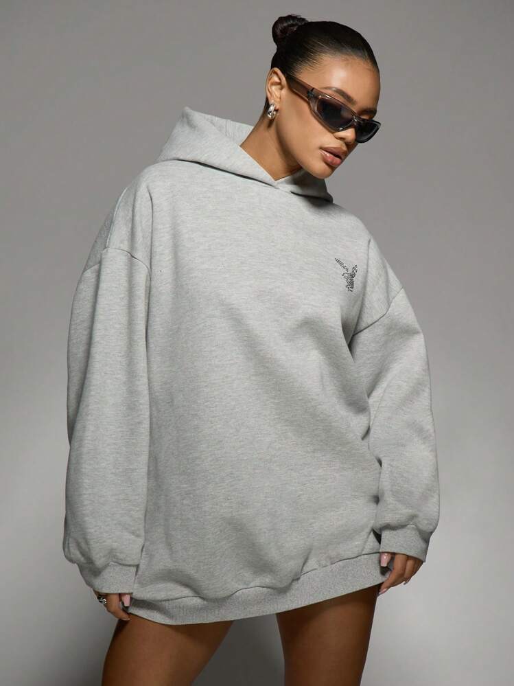 Missguided x Playboy ラインストーン バニーロゴ オーバーサイズ