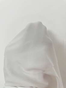 Chiquease Sexy High Neck Half-Open Long Sleeve Fitted Plain Knit White T-Shirt, Versatile For Autumn/Winter