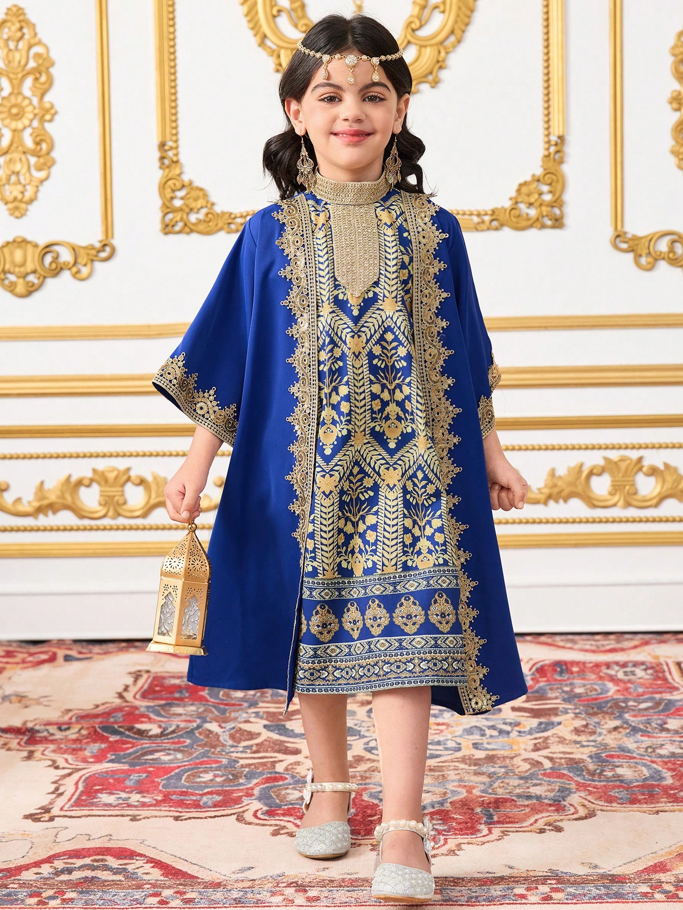 SHEIN مجموعة مكونة من قطعتين: كارديجان مُنسوج ذو ل...