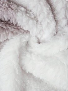 SHEIN LUNE 大码格子图案前拉链长袖口袋休闲夹克 - 彩色 - 查看 8