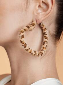 SHEIN BAE Boucles d'oreilles mode élégantes et simples de style minimaliste européen et américain pour femmes - Multicolore - Voir 2