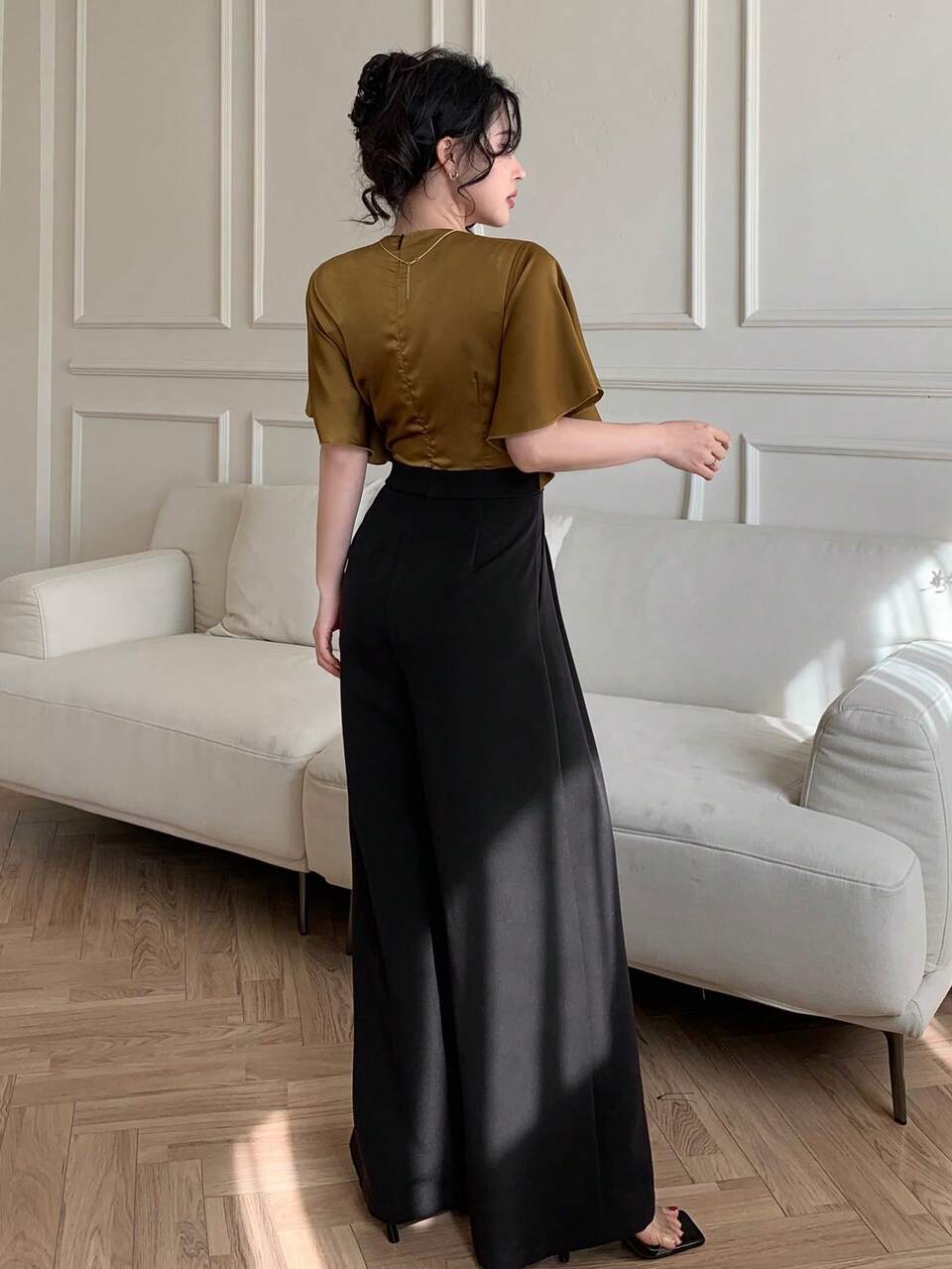 Women's Summer New Style Retro Colorblock Jumpsuits For Women