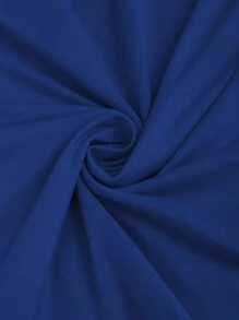 Sweetra 露肩纯色褶皱修身长袖衬衫 - 彩色 - 查看 7