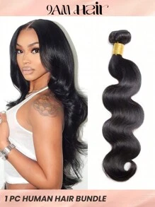 1 件 Body Wave 束发 100% 雷米真人发接发 女士自然波浪发编织束发接发 - SNatural - 查看 1