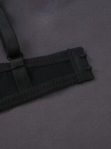 Snug Zone 3 pièces/Set Soutien-gorge sans armature confortable de couleur unie pour femmes